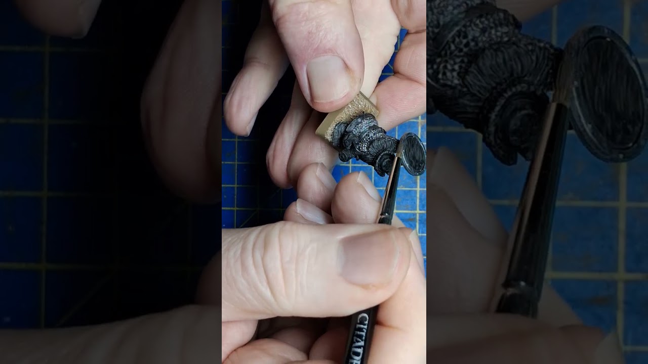 Painting a norse dwarf. Step by step.  Part 3 Mail and plate. Plus sword 