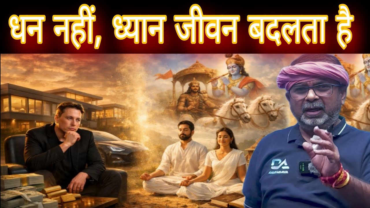 अमीर होकर भी दुखी क्यों? गीता बताए असली मोटिवेशन