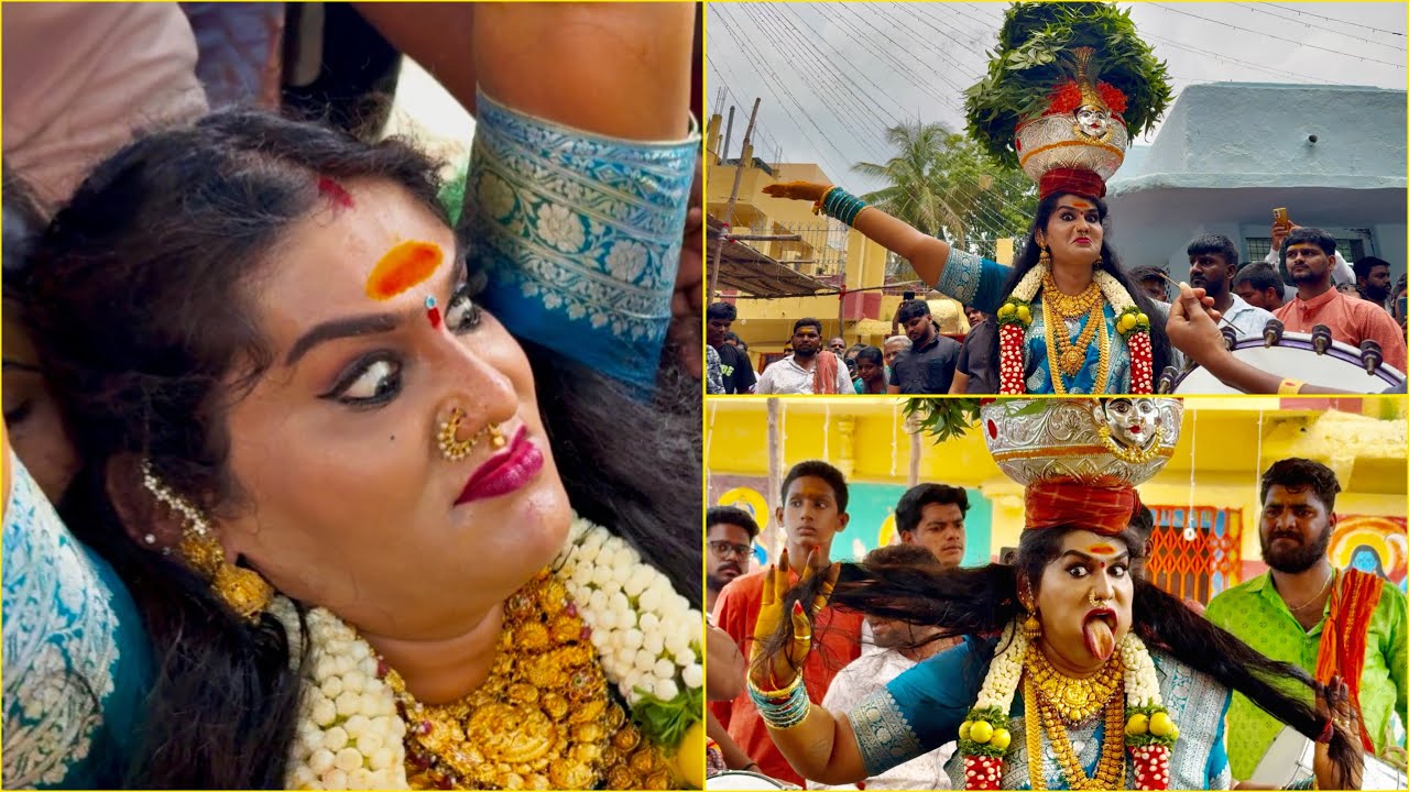 Jogini Shyamala Devi Sigam At Kachiguda Bonalu 2025 |  Jogini Shyamala Bonam Dance 2025 #bonalu2025