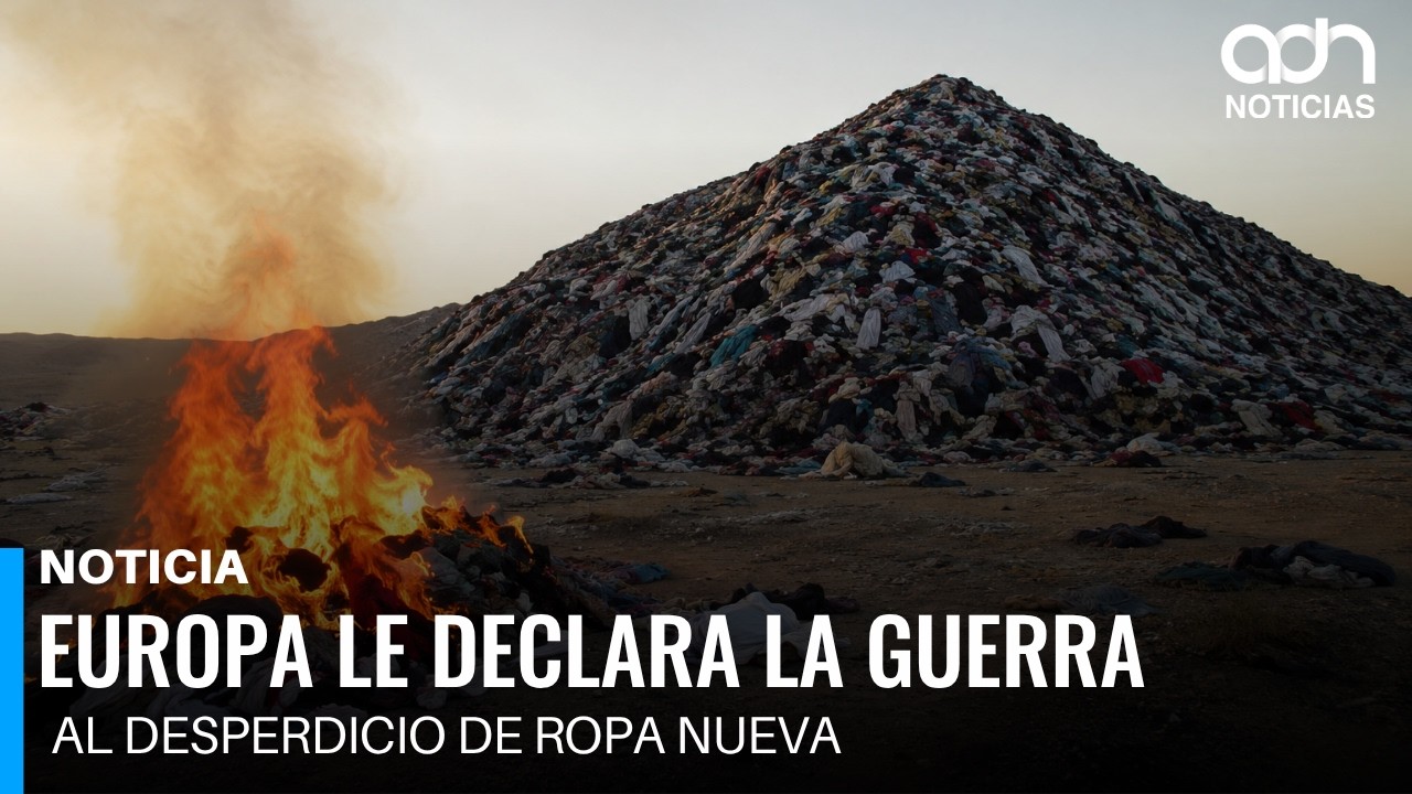 Europa le declara la guerra al desperdicio de ropa nueva