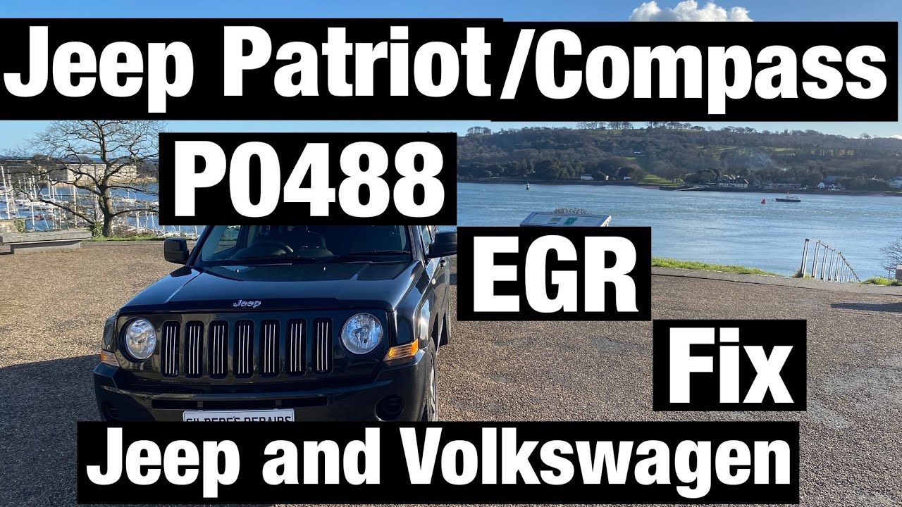 Jeep Patriot PO488 Код неисправности EGR Исправление / Compass CRD и Volkswagen Audi 140pd TDI