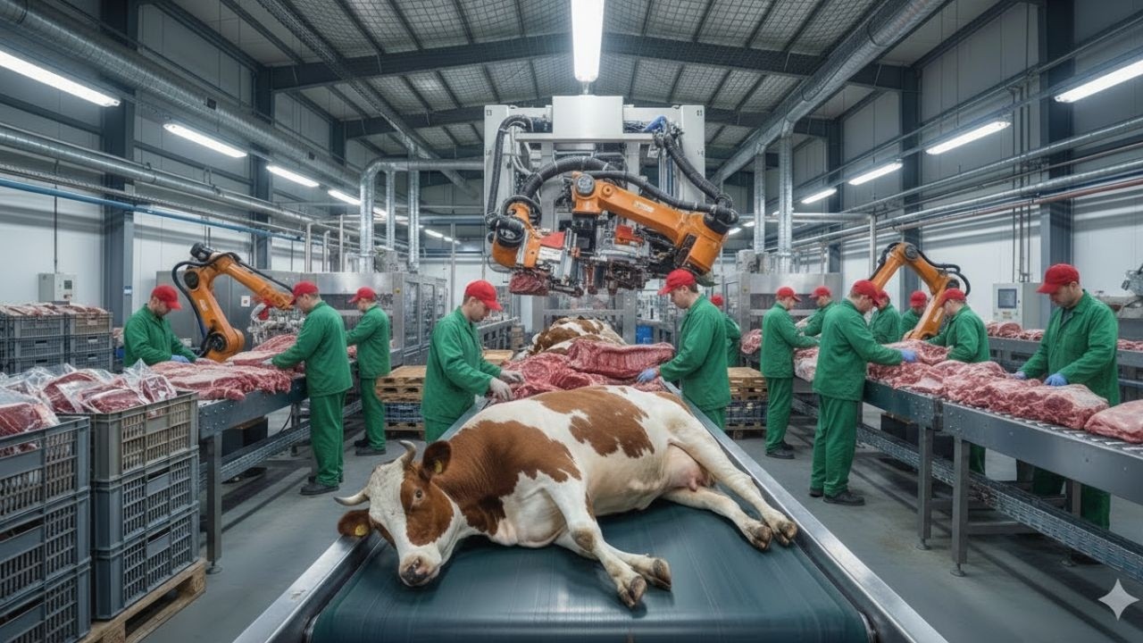 Inside the Cow Leather Factory: From Raw Hide to Premium Leather Fashion | Full Process