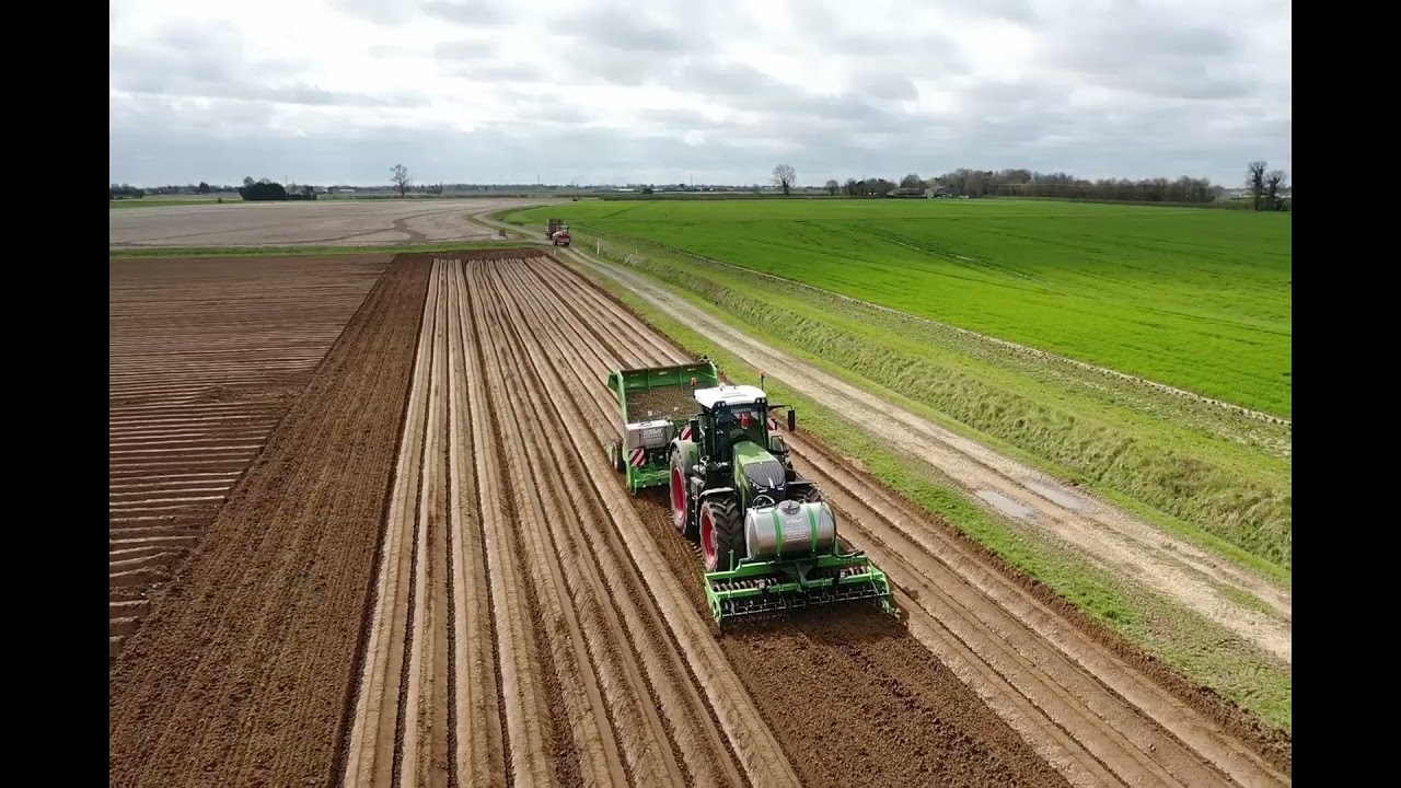 Potato Planter  Nitrobar and Amistar Twin Appllicators