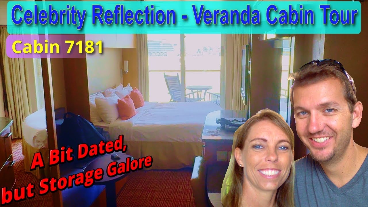 Celebrity Reflection Veranda Cabin Tour - Cabin 7181