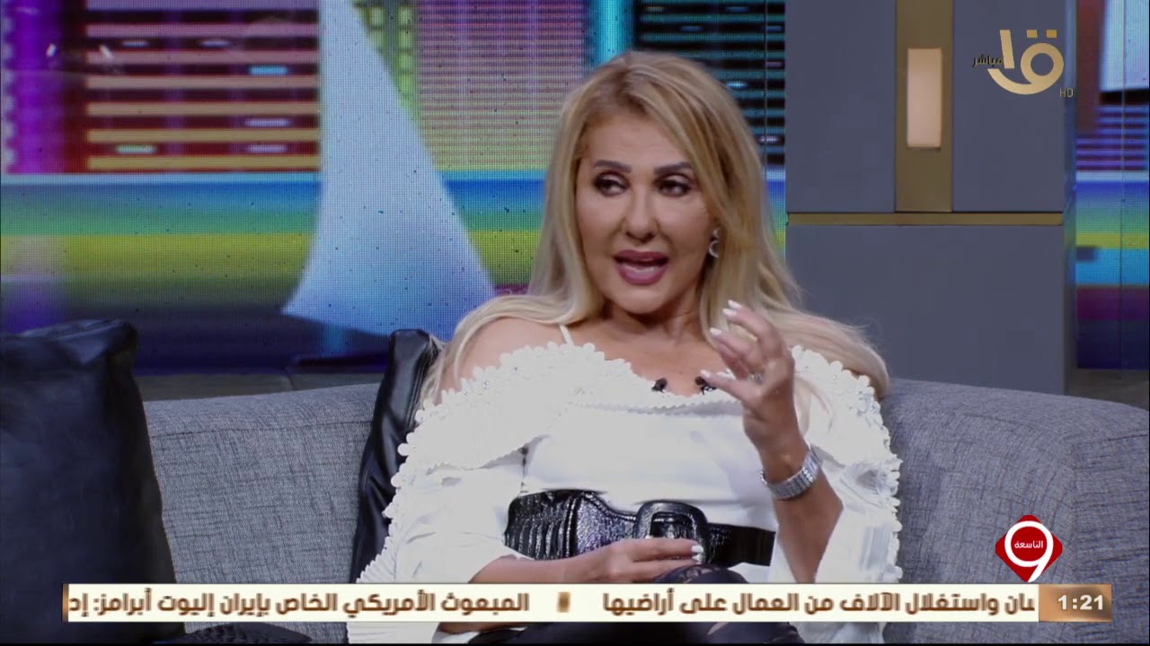 التاسعة | الفنانة الكبيرة نادية الجندي توضح سر عدم التمثيل مع الراحل نور الشريف