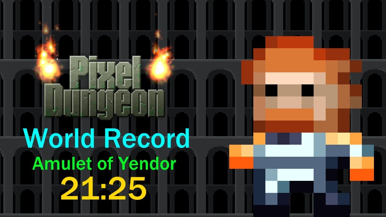 Amulet of Yendor in 21:25 (Former World Record) - Pixel Dungeon