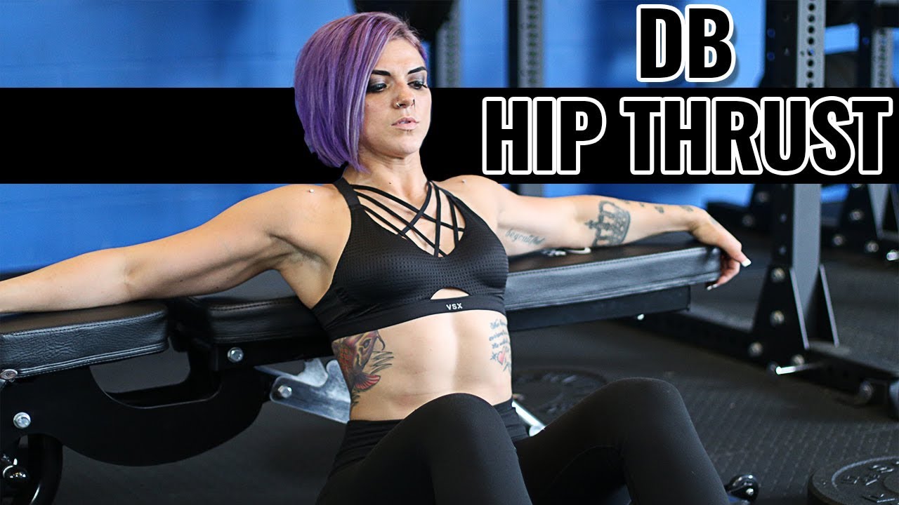 Hip Thrust with Dumbbells for a Stronger Butt