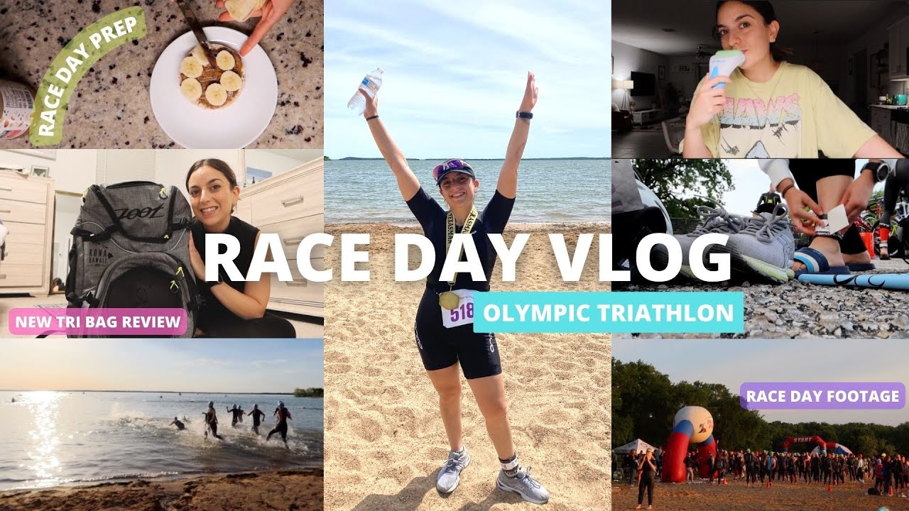 TRIATHLON RACE DAY VLOG // ZOOT ULTRA TRIATHLON BAG REVIEW