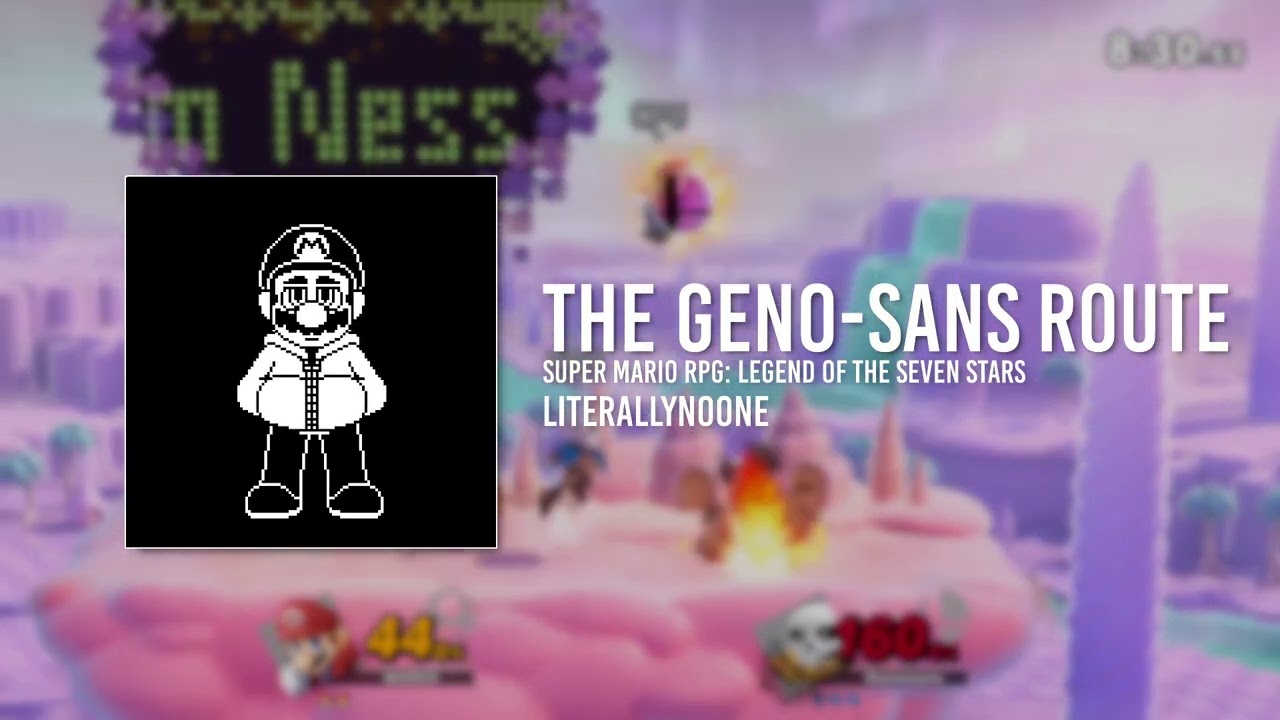 the geno-sans route (Mario RPG Forest Maze)