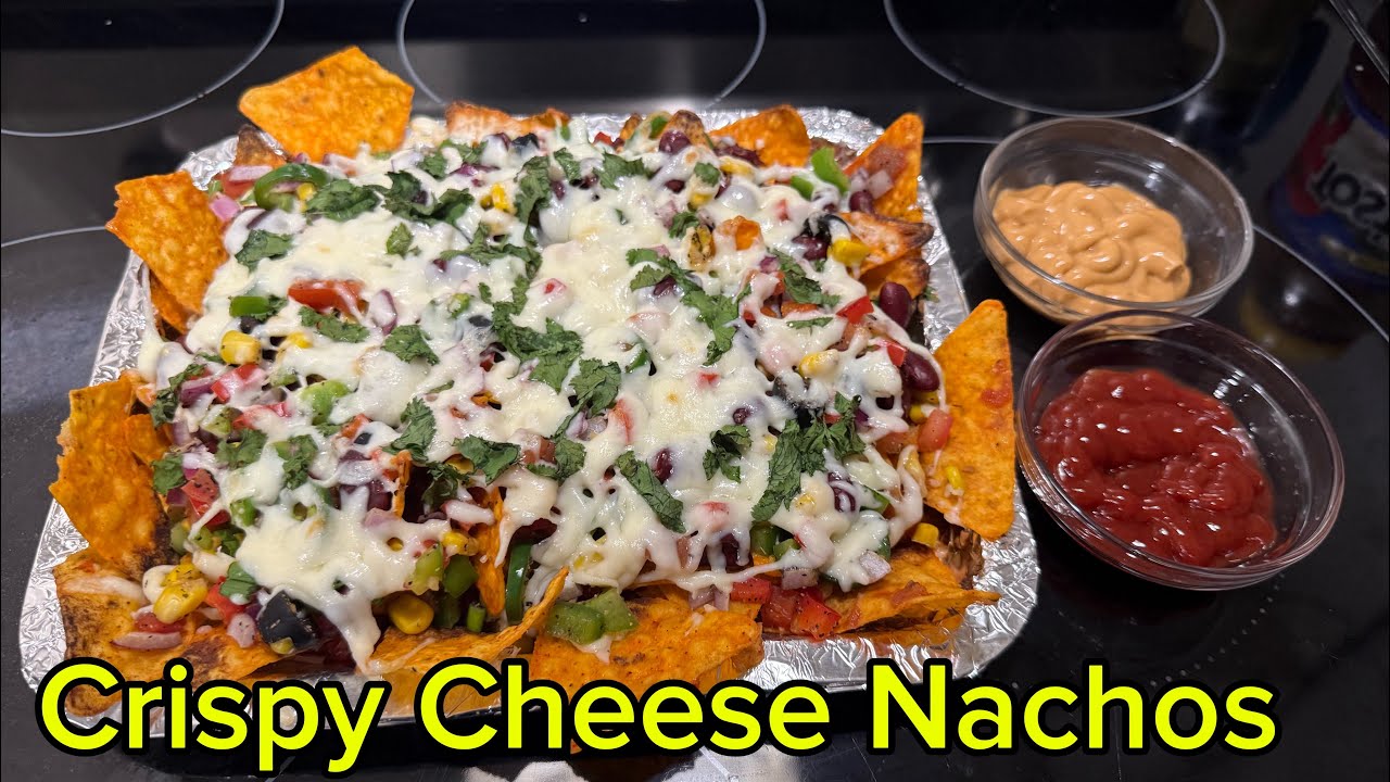 Crispy Cheese Nachos at Home | Easy 5-Minute Snack Recipe | TheHomeKitchenTadka 