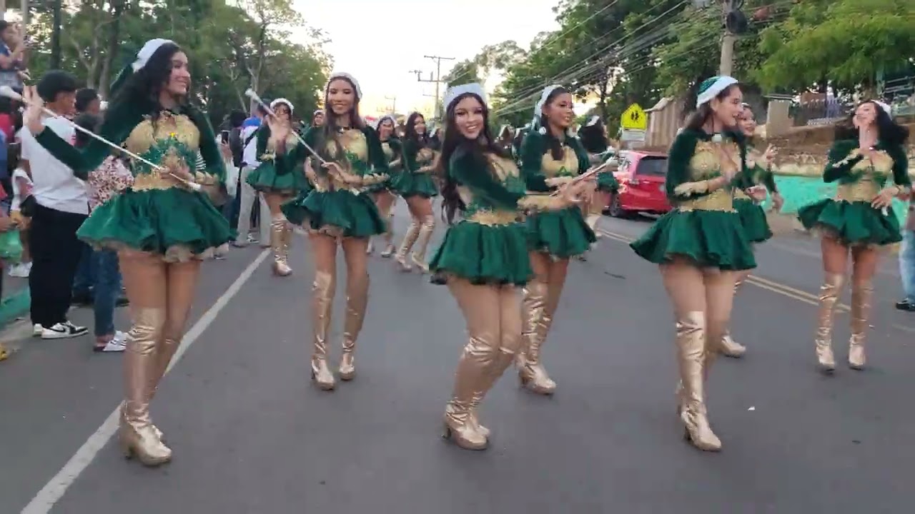 LA PLAYA DEL ESPINO 2025 DESFILE DE CORREOS USULUTAN.