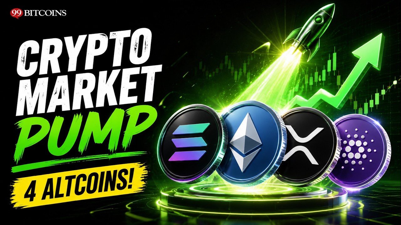 Crypto Market PUMP - Best 4 Altcoins to Buy Now?!