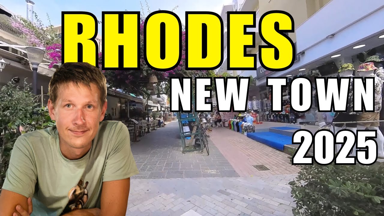 Rhodes City 🇬🇷 - Exploring New Town Secrets