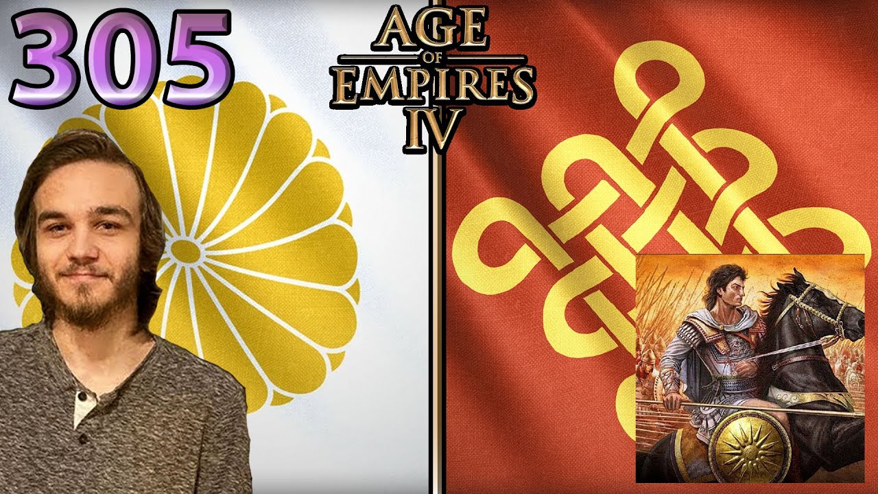 Schwere Nahkampfinfranterie - Wam01 (Japaner) vs mYi.ZertoN (Chinesen) - Age of Empires 4 - Cast 305