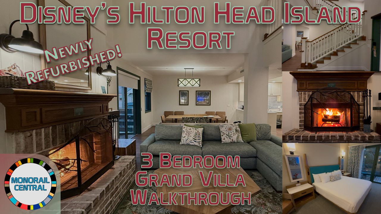 3 Bedroom REFURBISHED Grand Villa | Disney’s Hilton Head Island Resort 2025