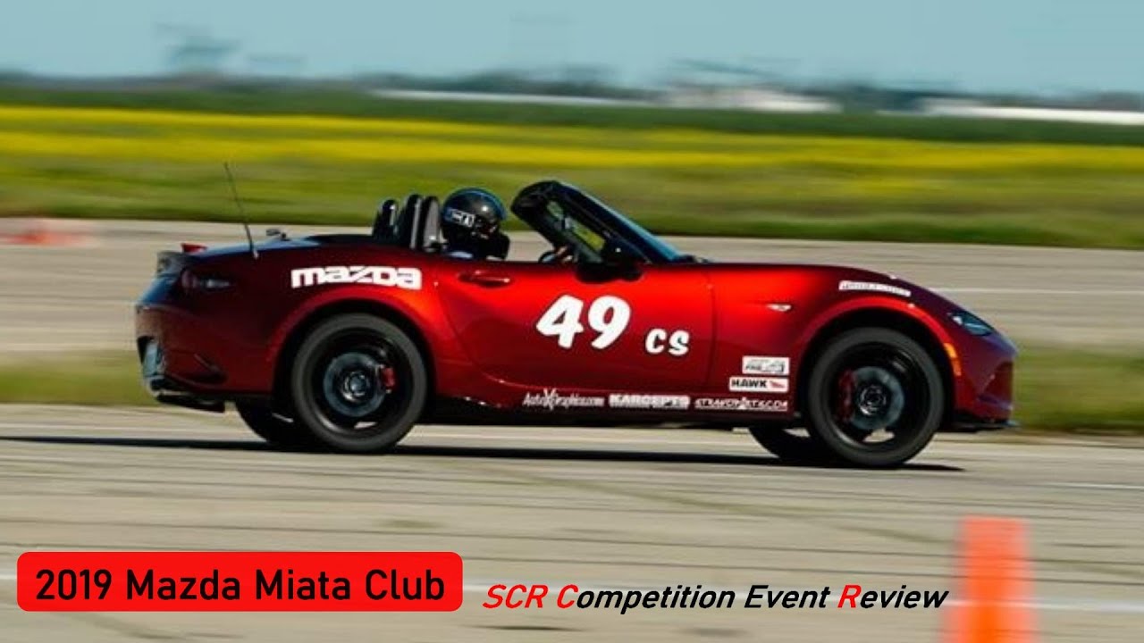2019 Mazda Miata Club, SCCA Competition Event on a Go-Kart Circuit!