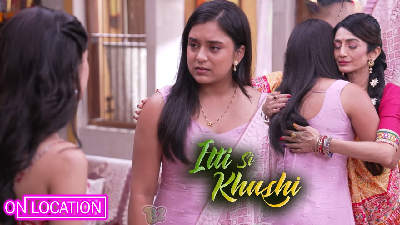 Itti Si Khushi | मां ने लगाया Anvita को गलए और कहा जाने के लिए जॉब पर।| On Location | Sony SAB 