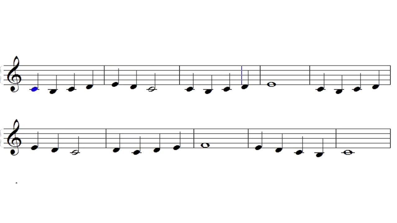Cómo cantar partituras, basicas células melódicas