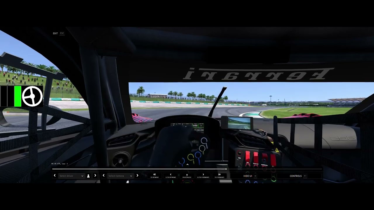 Ferrari 296 GT3 Sepang GP 2:01.979 lap