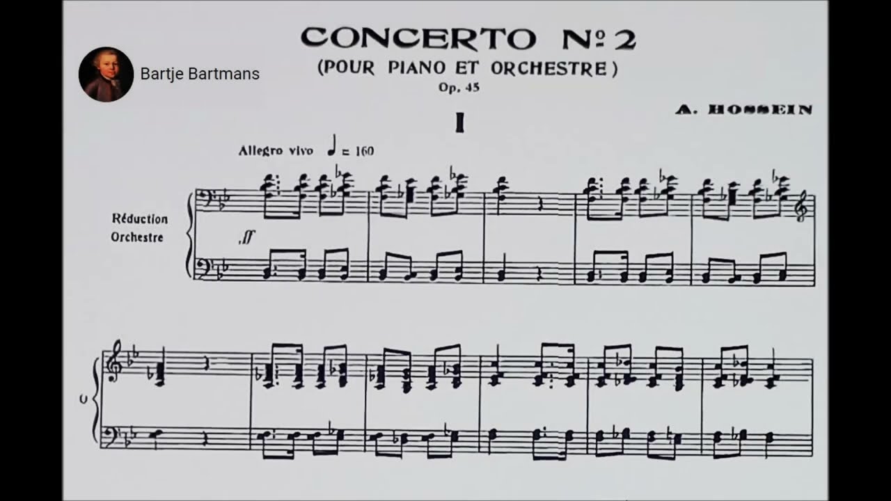Andr&eacute; Hossein - Piano Concerto No. 2, Op. 45 (1947)