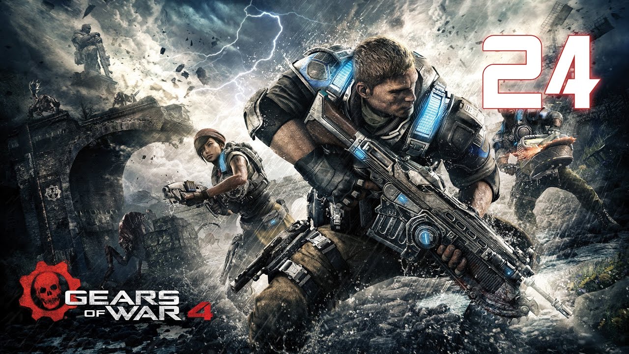 Gears of War 4 PC 100% Walkthrough 24 (Hardcore) |ACT 5-4| (Release)