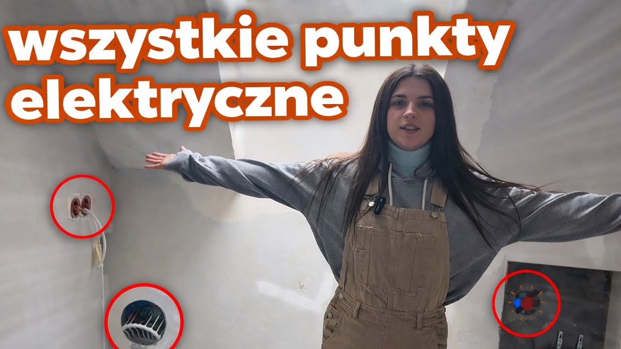 ELEKTRYKA w naszym domu część 1 - jak rozplanowaliśmy punkty elektryczne?