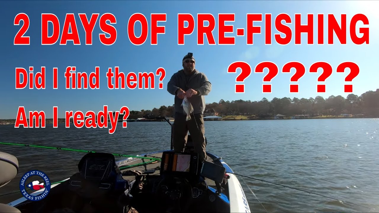 2 DAYS OF PRE-FISHING for the Crappie Anglers of Texas (CAT) Tournament on Lake Palestine  EP082020