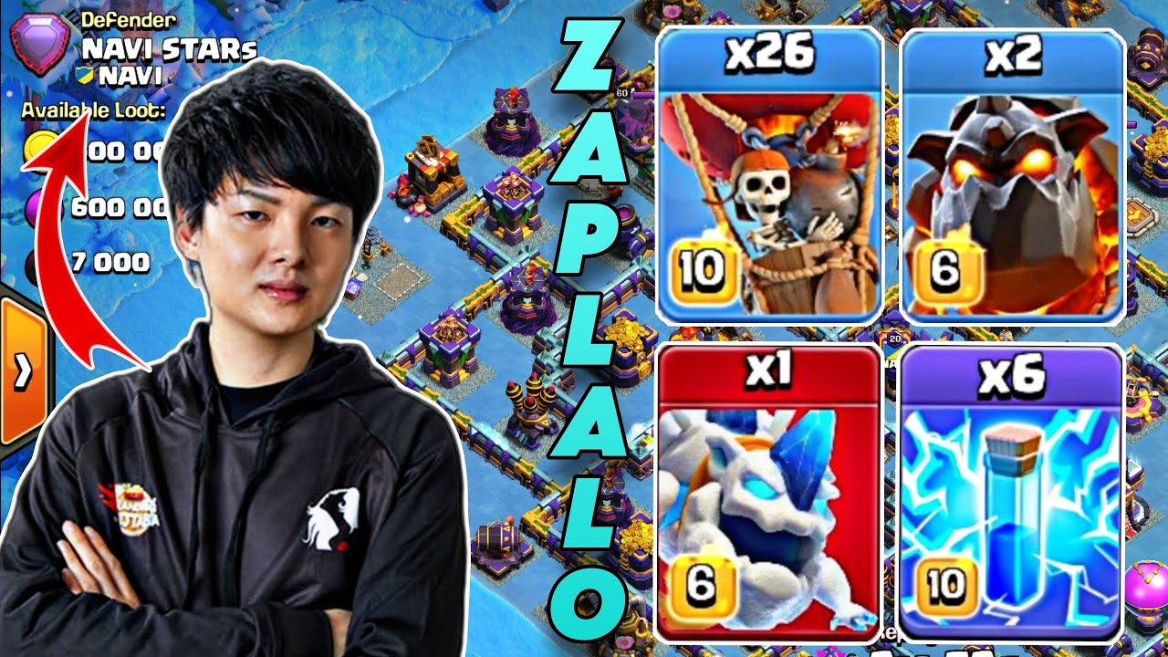 Pro Lalo Arracks! Th15 Zap Lalo Attack Strategy 2023 | Best Th15 Attack Strategy In Legend League