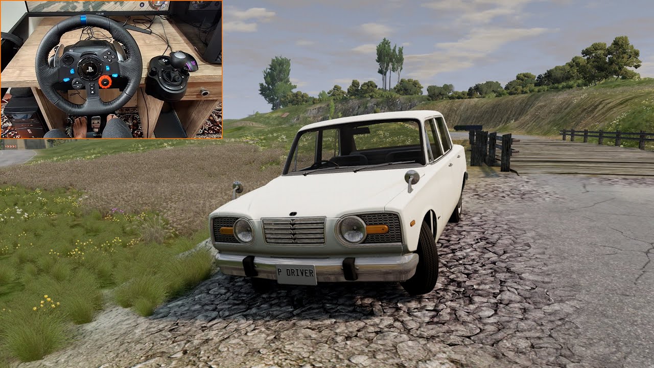 Driving the Ibishu Miramar | BeamNG.drive | Logitech G29 Steering Wheel
