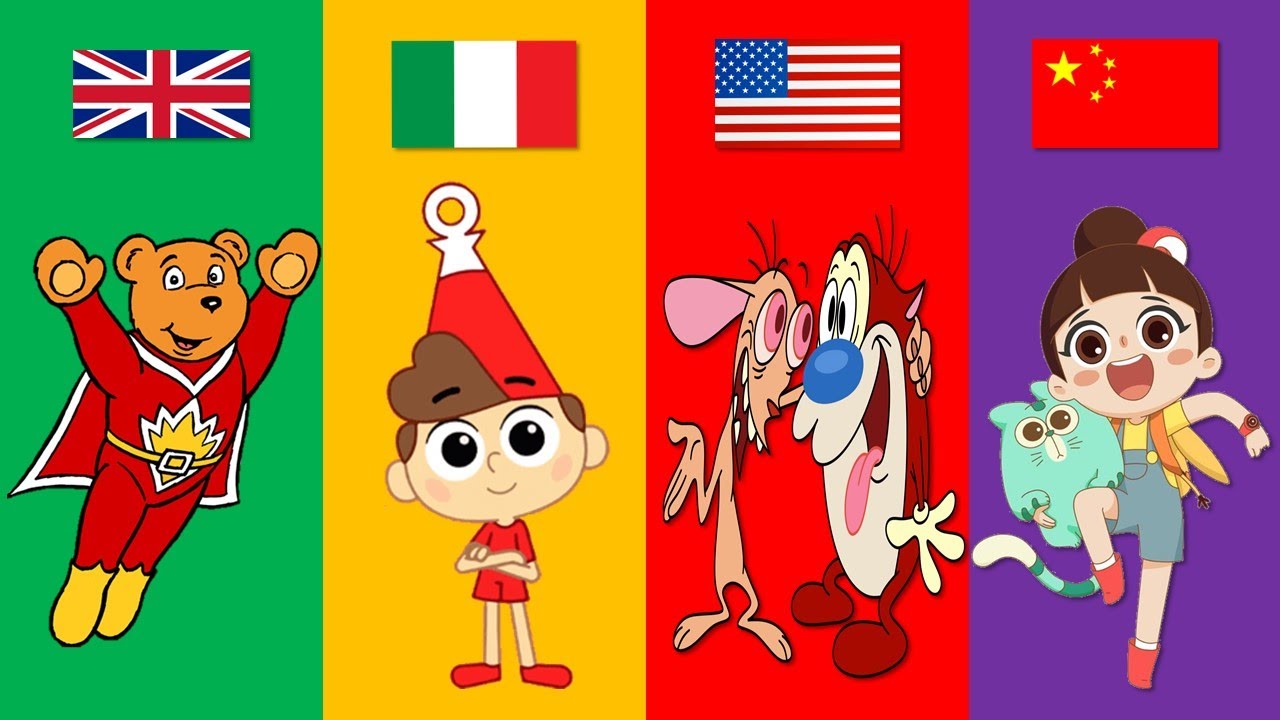 Cartoons From Different Countries | Pt.25