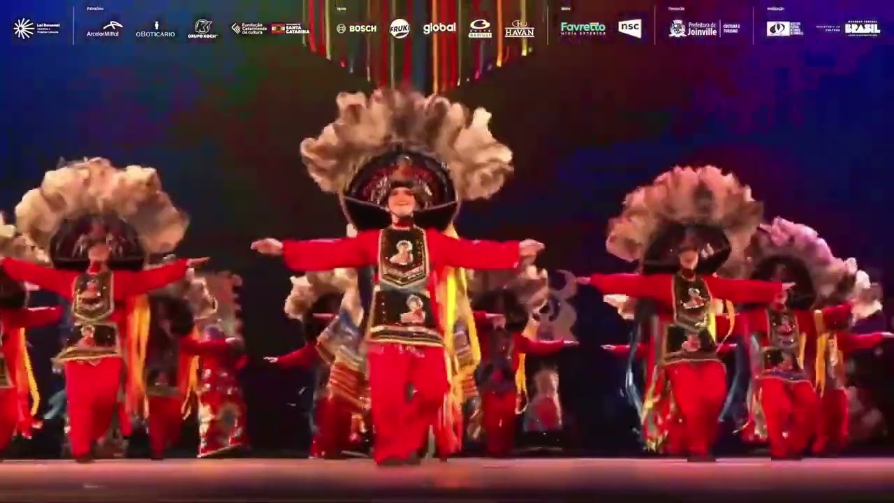 Festival de Dan&ccedil;a de Joinville - SC / Escola Pedro Ivo Campos / Sou Santa F&eacute; / Campe&atilde; (12&deg; t&iacute;tulo)