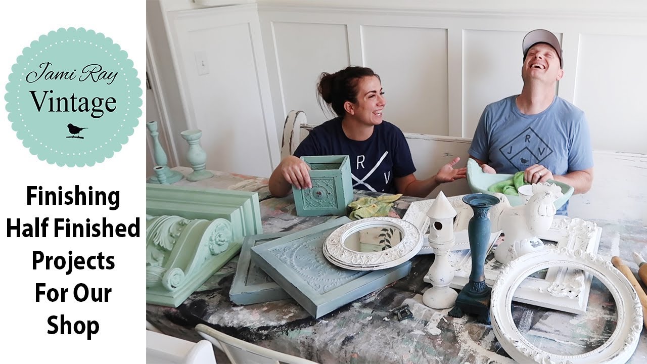 Finishing Half Finished Projects For Our Farmhouse Shop Space