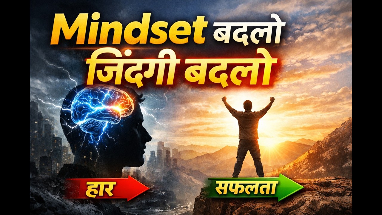 MINDSET बदलो जिंदगी बदलो ! Change Your Mind , Change your Life ! INVEST IN MIND HINDI AUDIOBOOK