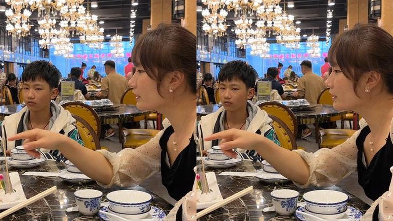 儿媳花两千多吃海鲜，婆婆坐不住了，看孩子吃的满嘴流油真爽 #海鲜  #婆媳