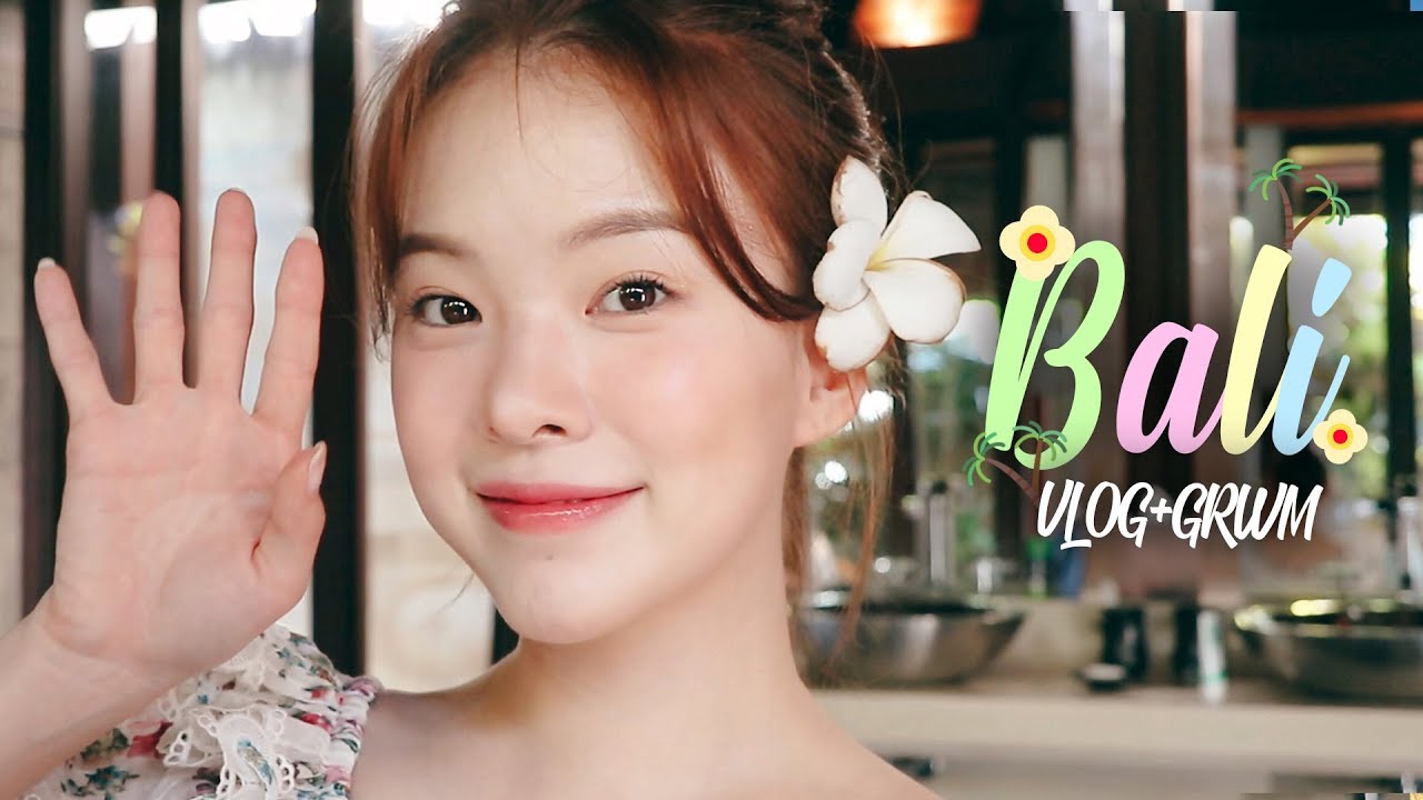 발리Vlog🌴 남친공개..🤭/지속력갑 휴양지 메이크업GRWM/호캉스브이로그☀️