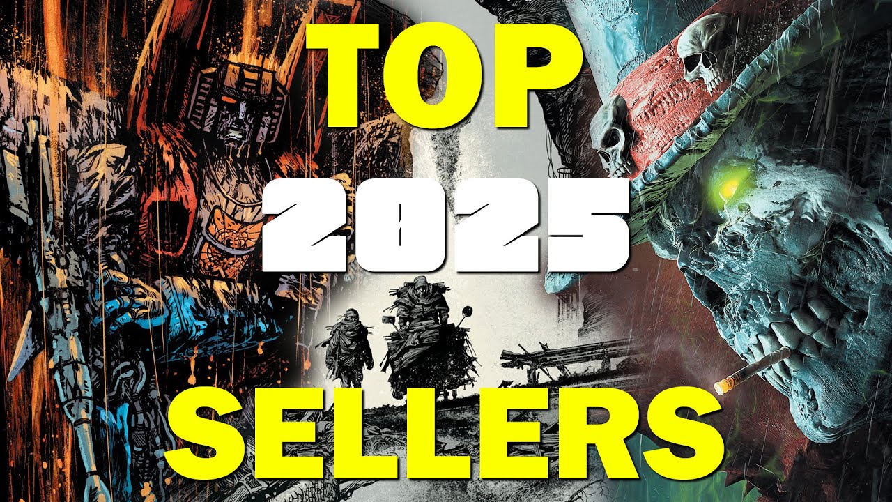 Komiksowy TOP sellers 2025 - komiksowe bestsellery.