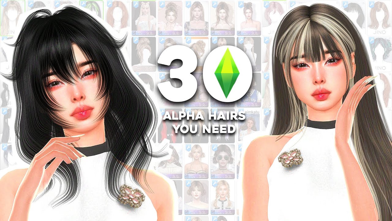 Best 30 Alpha Hairs You MUST HAVE + CC Links