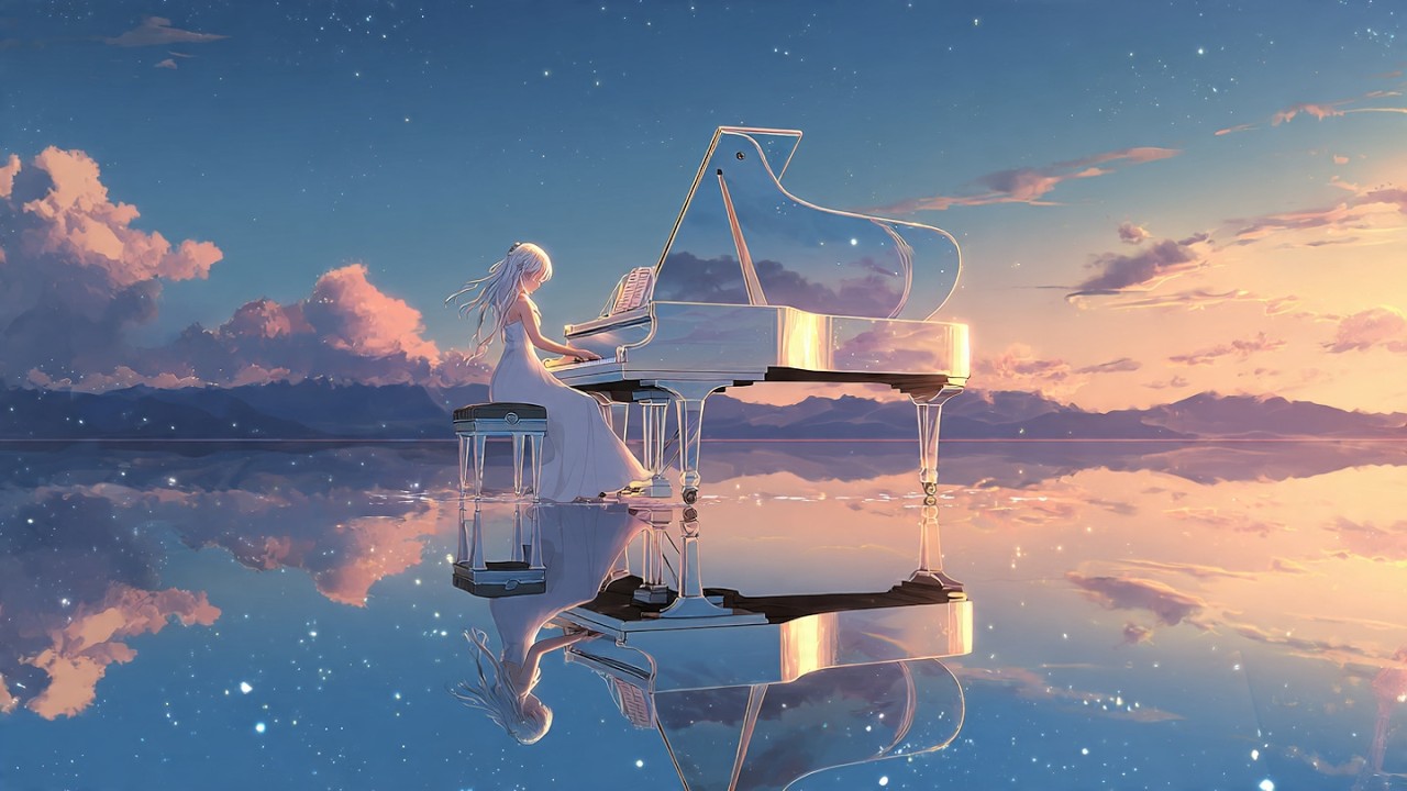 [Work/Sleep]【作業/睡眠】Crystalline Piano  Sleep Therapy, Insomnia Relief, Relaxing BGM