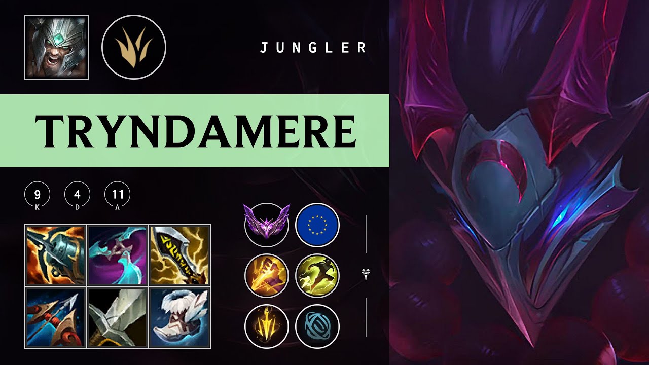 Tryndamere Jungle vs Zaahen - EUW Master Patch 25.24