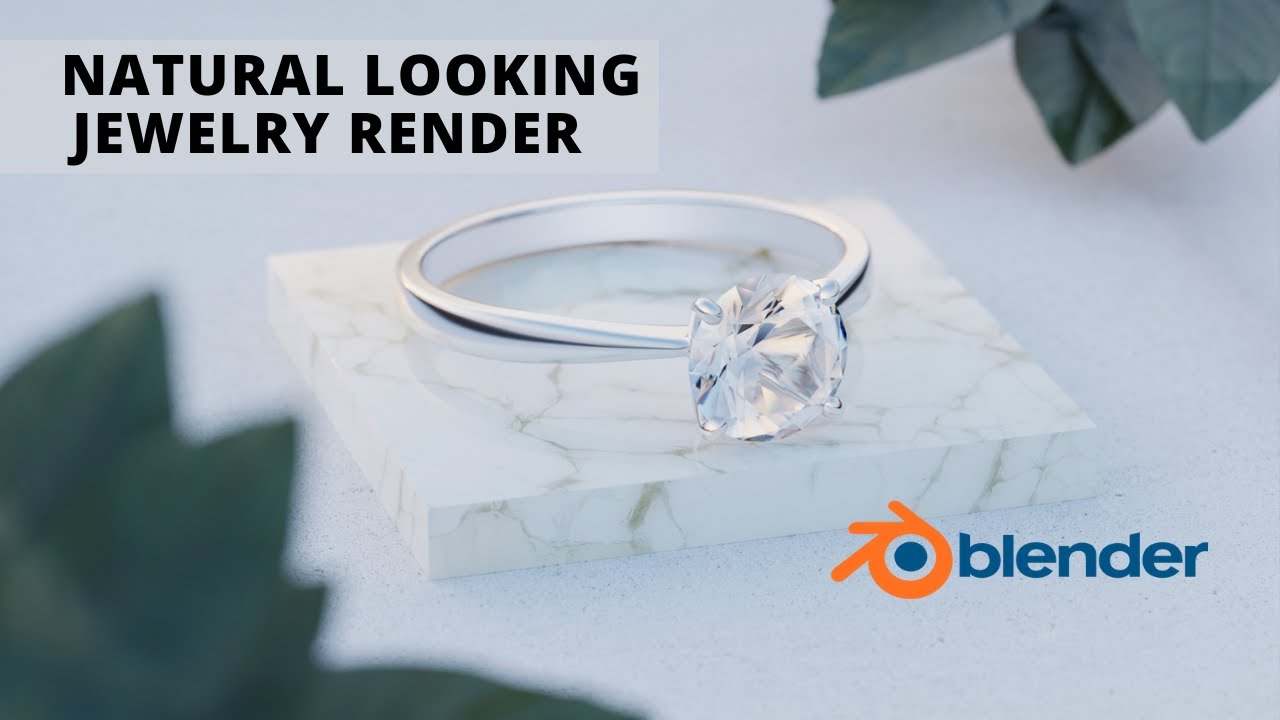 Natural Looking Jewelry Render in Blender, CG Tutorial