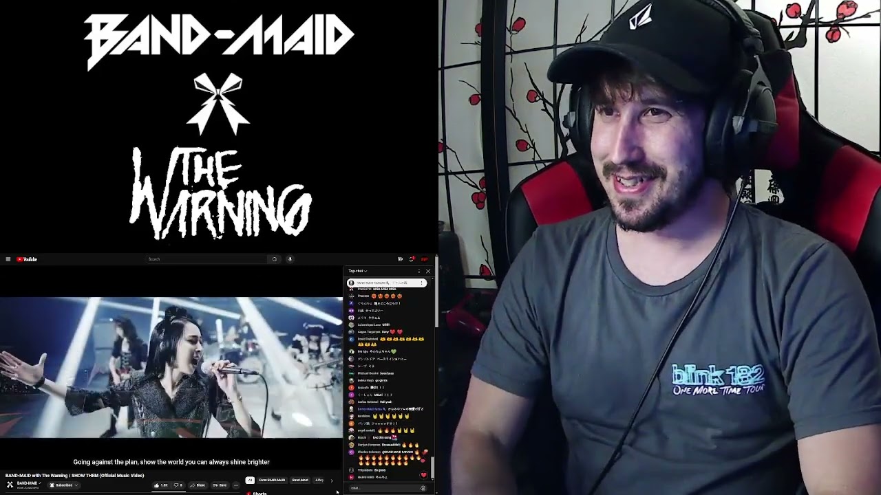 LEGENDS!!! | BAND-MAID with The Warning / SHOW THEM (Official Music Video) REACTION