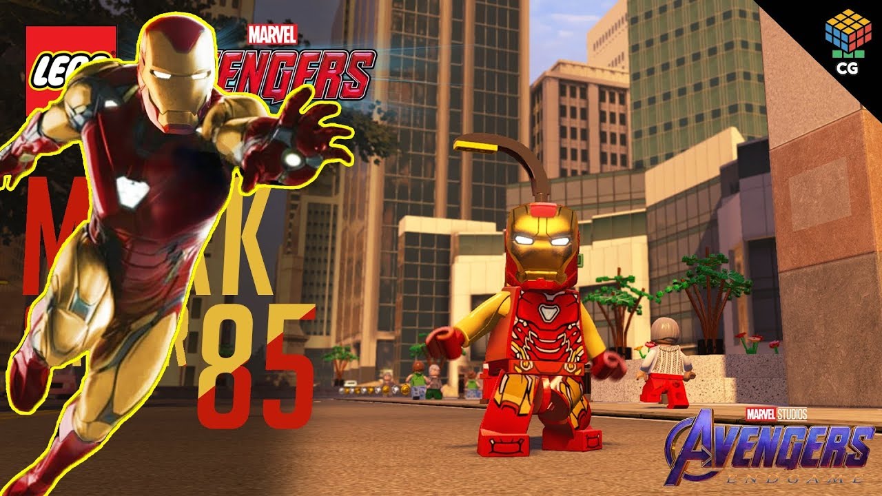 Iron Man (Mark 85) Avengers: Endgame suit - Lego Marvel Avengers Mod Gameplay