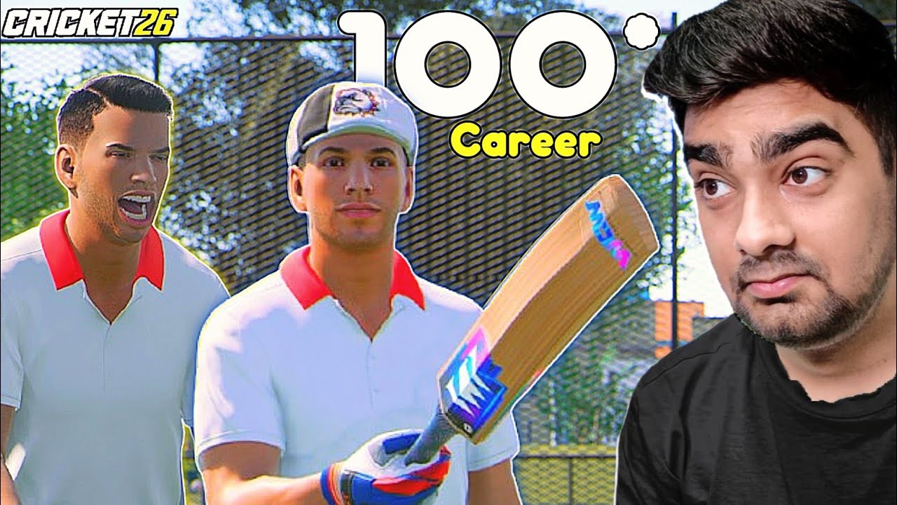 First 100* Cricket 26 Player Career Mode Gameplay #3