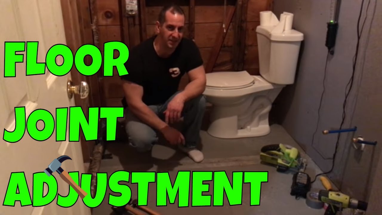 How To Smoothen Cement Board Floor Joint High Spot