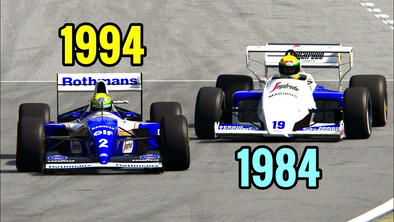 What's the GAP Between Senna's First Toleman F1 CAR and his Last Williams F116?