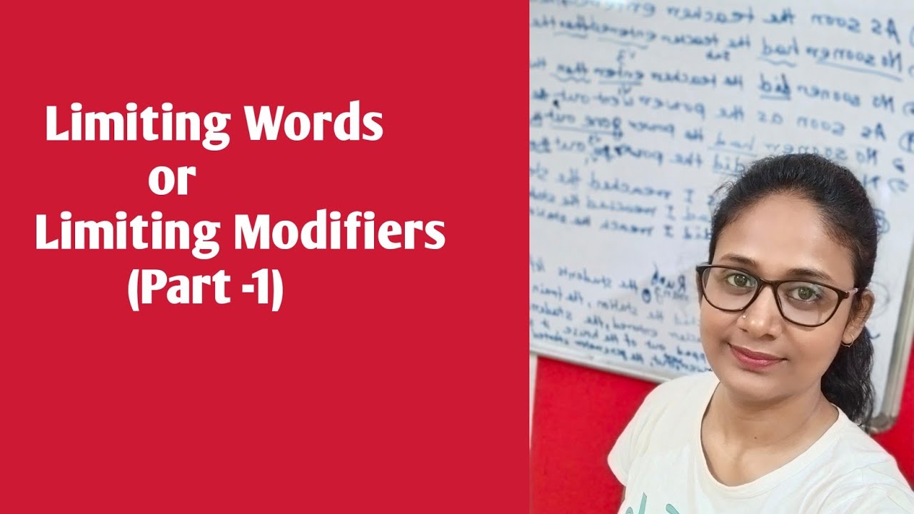 Limiting Words.....