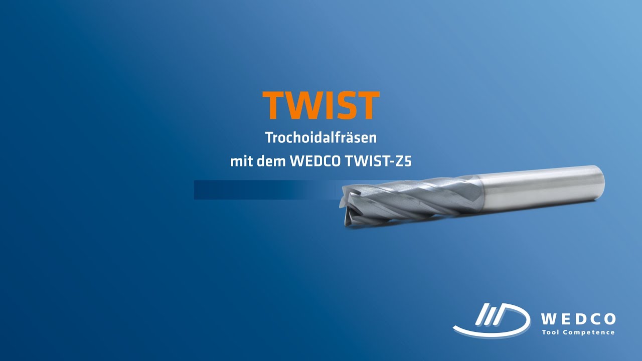 Trochoidalfräsen mit dem WEDCO TWIST