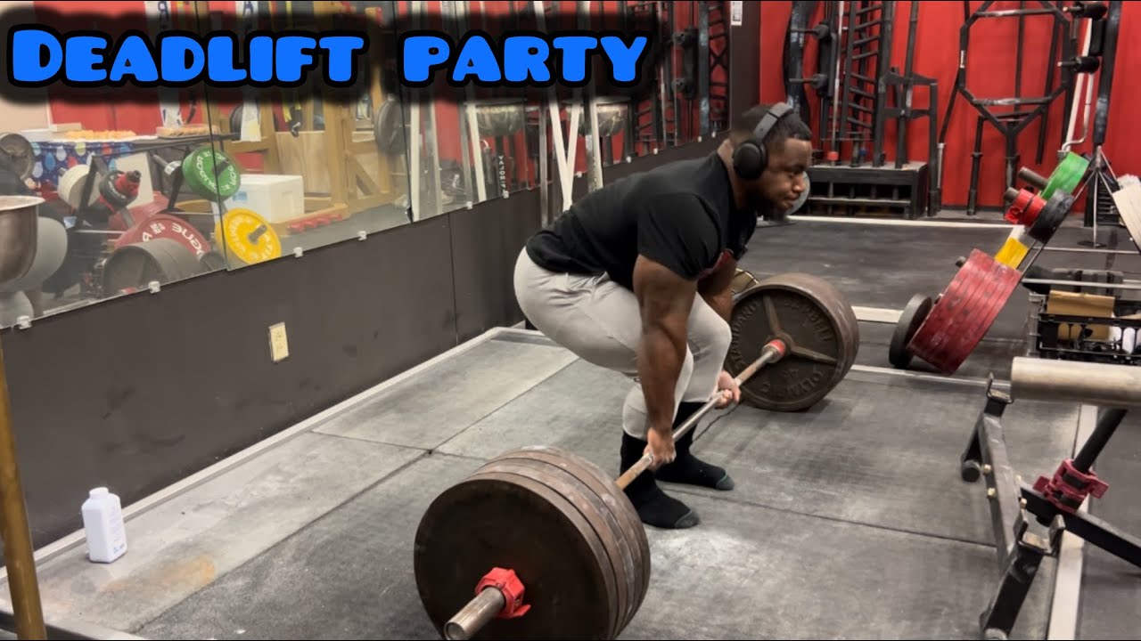 Deadlift Party at The Dawg House