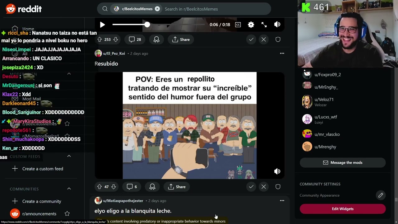 El  complejo  humor del beelceteam