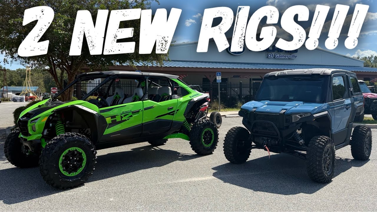Совершенно НОВЫЕ Kawasaki Supercharged Teryx 5 и Northstar Xpedition!